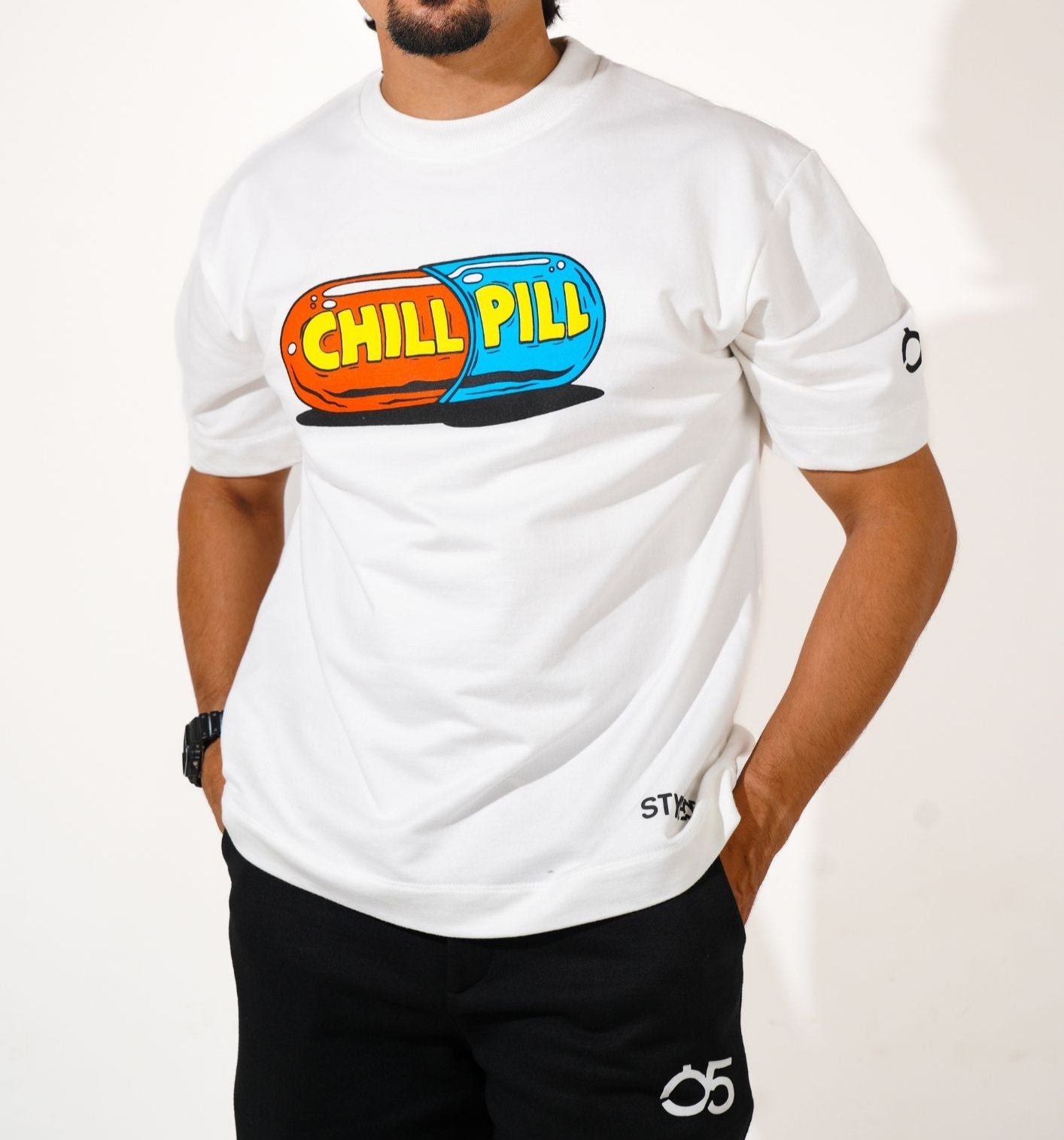 Snow White  Chill- Pill T-shirt - 260 GSM