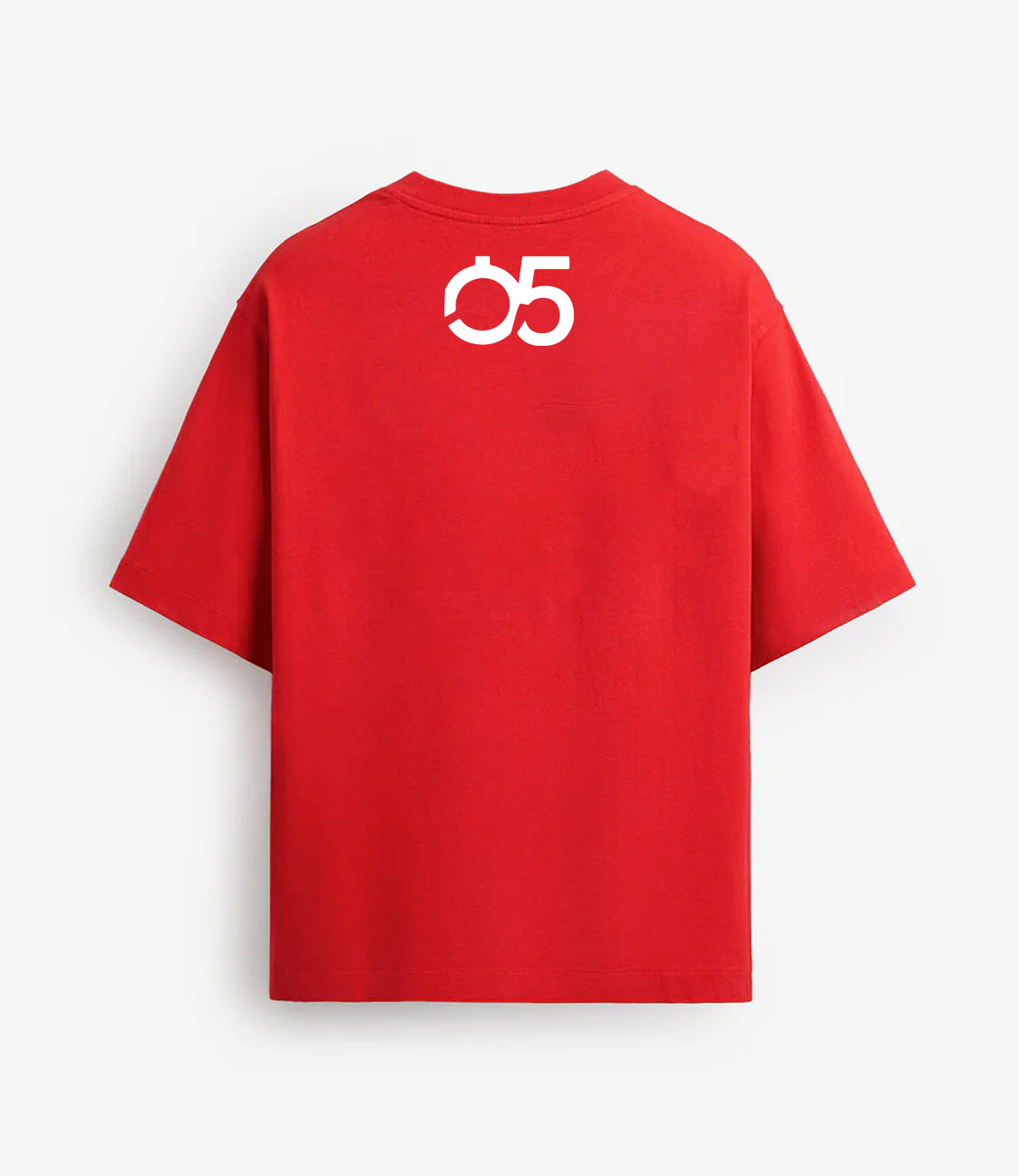 Crimson Red Hustle T-shirt - 260 GSM