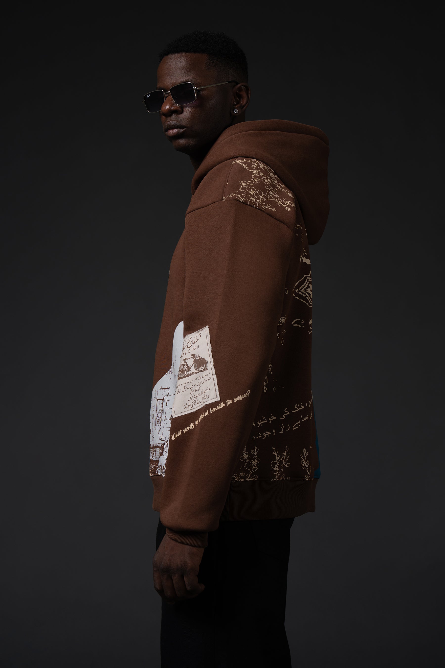 Rust & Sapphire Hoodie